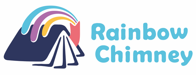 Rainbow Chimney Box Space Theme