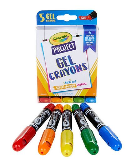 Crayola Project Gel Crayons - Pack of 5