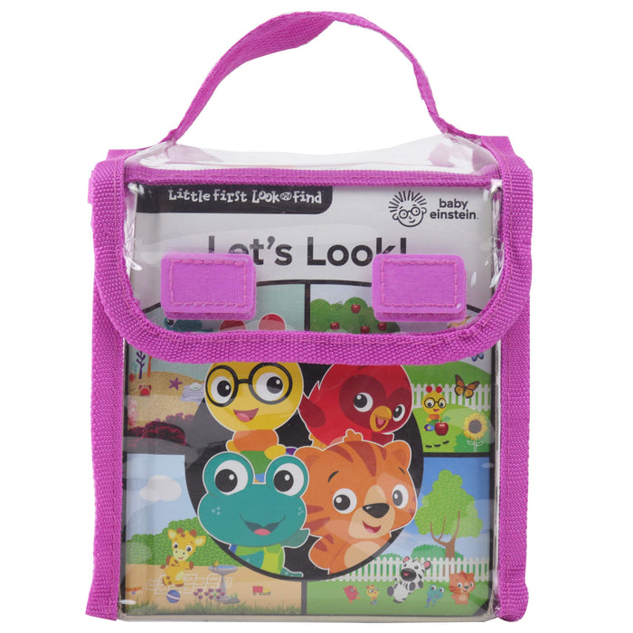 Baby Einstein - Little First Look and Find 4 Book Vinyl Bag Set