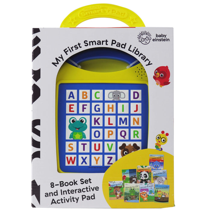 Baby Einstein - My First Smart Pad Library Electronic Activity Pad and 8-Book Library