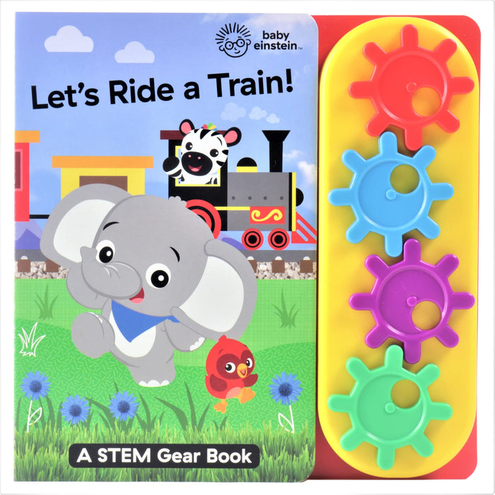 Baby Einstein - Let’s Ride a Train! - A STEM Gear Sound Book