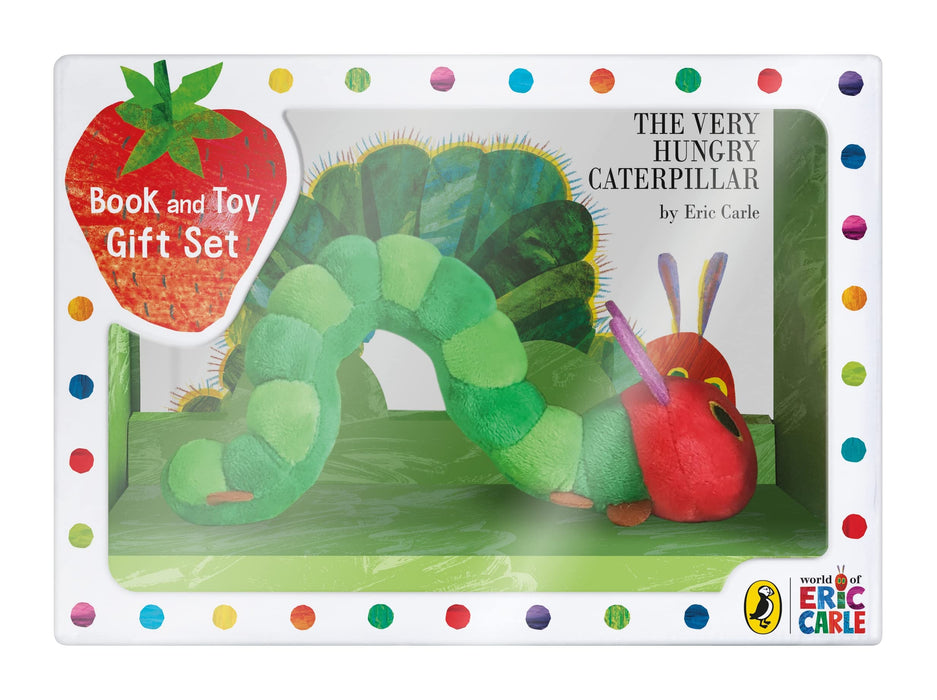 The Very Hungry Caterpillar Board Book and Plush