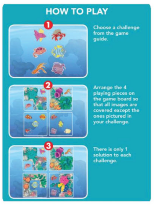 Coral Reef Magnetic Travel Game