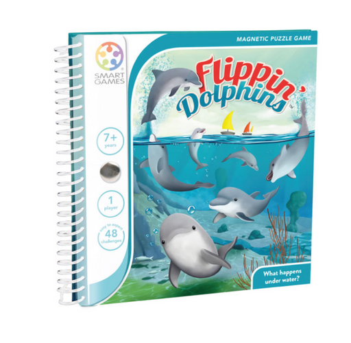 Flippin’ Dolphins Magnetic Travel Game