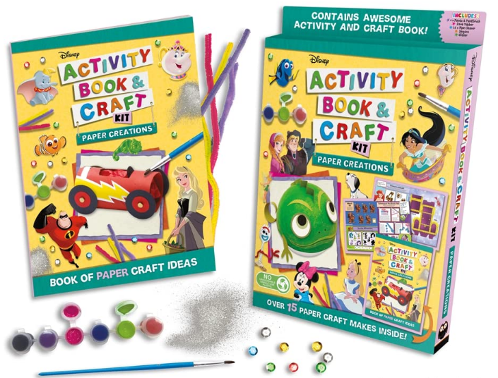 Disney: Activity Book & Craft Kit Paper Creations