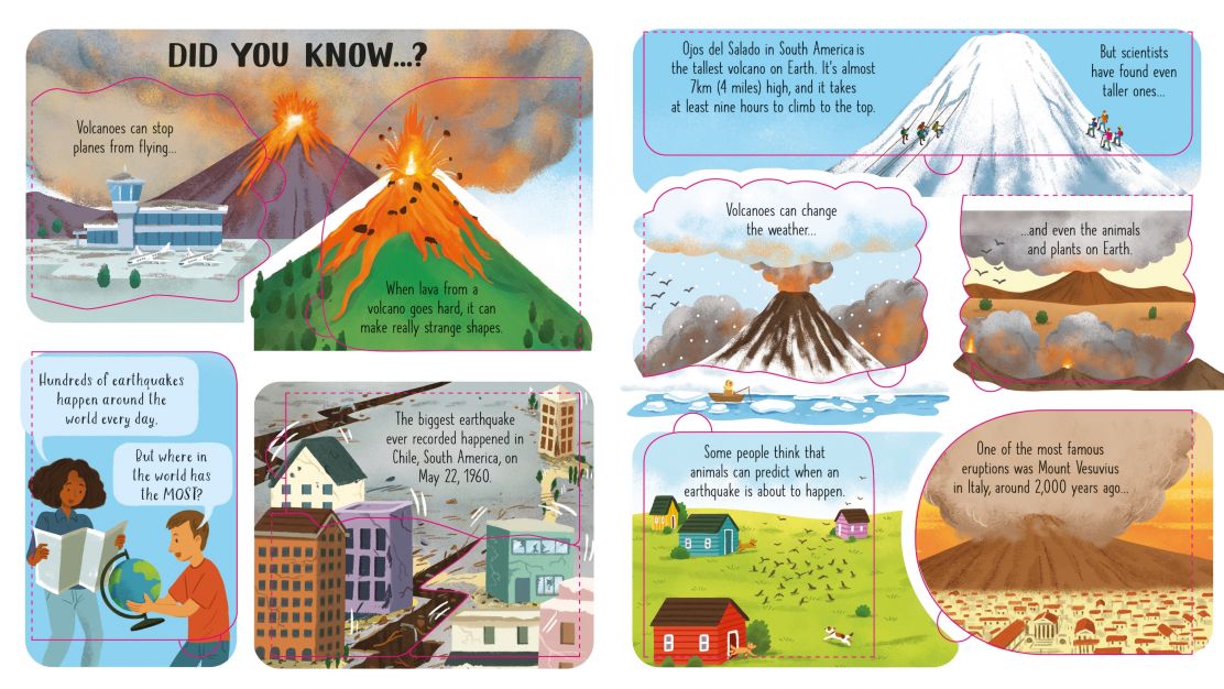 Look Inside Volcanoes and Earthquakes