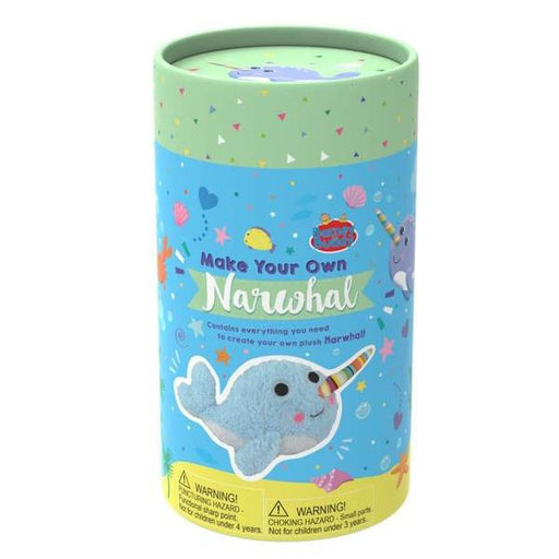 Make Your Own Narwhal Sewing Craft Kit for Kids. Sew Your Very own Plush Toy DIY