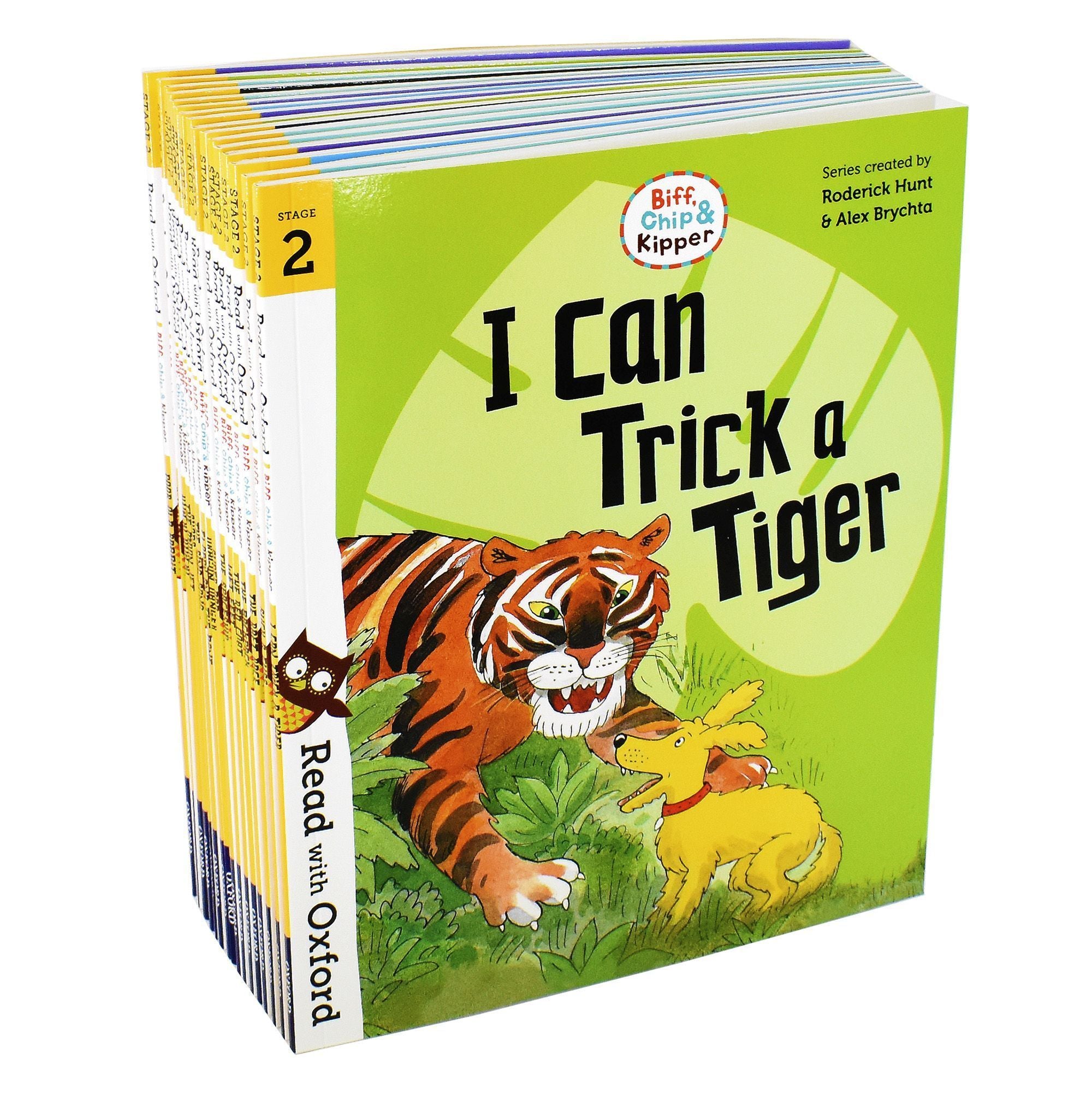 Biff, Chip and Kipper Stage 2 Read with Oxford - 16 Books