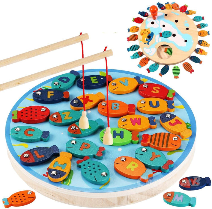 Alphabet Fish Catching Toy