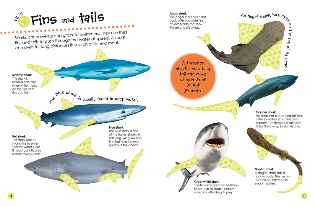Ultimate Sticker Book Sharks