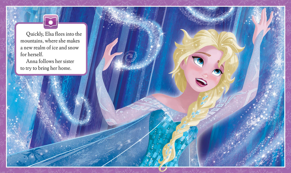 Disney Frozen and Frozen 2 Elsa, Anna, Olaf, and More! - Me Reader Electronic Reader and 8-Sound Book Library