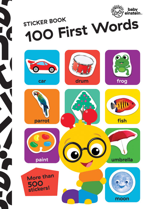 Baby Einstein - 100 First Words Sticker Book - More Than 500 Stickers Included!