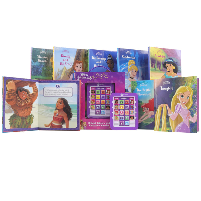 Disney Princess Moana, Cinderella, Rapunzel, and More! - Dream Big Princess Me Reader and 8-Book Library