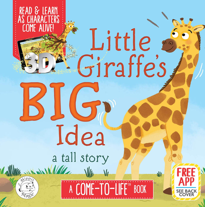 Little Giraffe's Big Idea - Augmented Reality - Come-to-Life Book 4D freeshipping - Rainbow Chimney