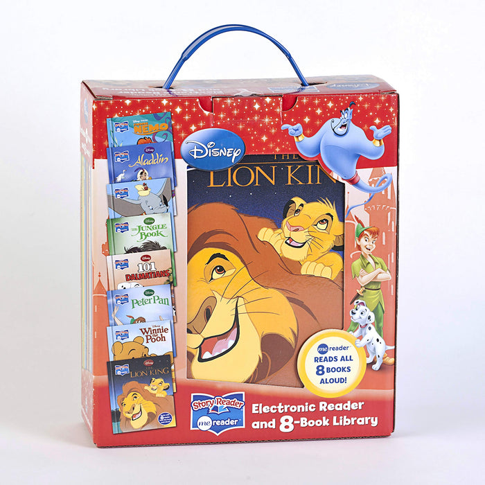 Disney Classic - Lion King, Finding Nemo, Aladdin and more! - Me Reader Electronic Reader and 8 Sound Book Library