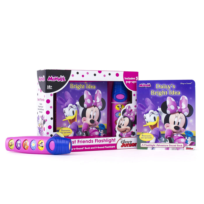 Disney Minnie Mouse - Best Friends Pop-Up Sound Board Book and Sound Flashlight