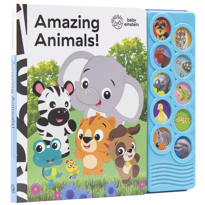 Baby Einstein - Amazing Animals 10-Button Sound Book