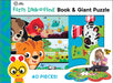 Baby Einstein - First Look and Find Board Book and Giant 40 Piece Puzzle