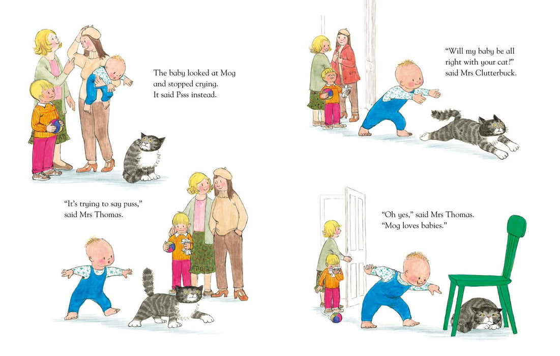 MOG and the Baby By Judith Kerr freeshipping - Rainbow Chimney