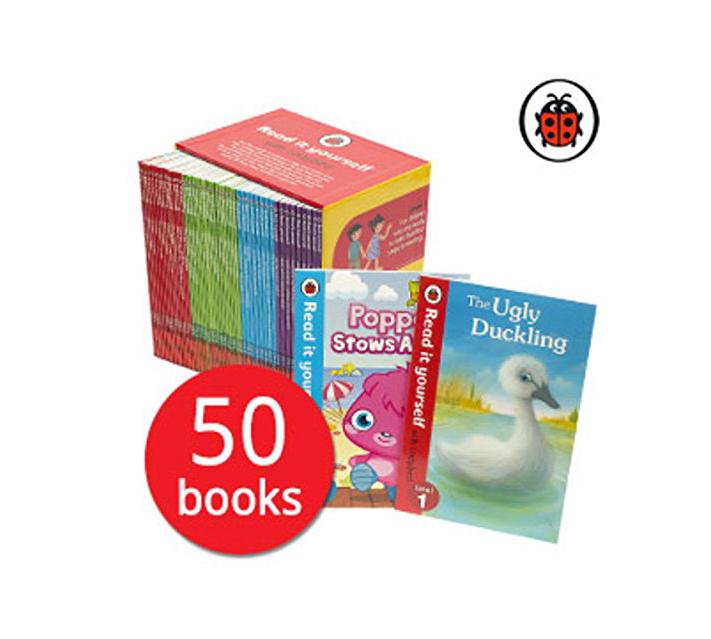Read it Yourself with Ladybird Collection 50 Books Box Set Pack