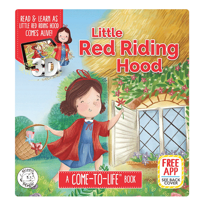 Little Red Riding Hood: A Come-To-Life Book 4D freeshipping - Rainbow Chimney
