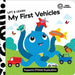 Baby Einstein - My First Vehicles Lift and Learn Lift the Flap Board Book - Supports STEAM Exploration